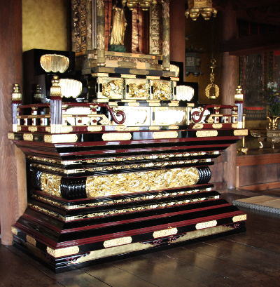 御寺院用仏具製作--須弥檀--